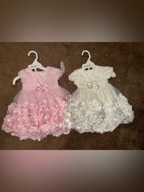 two Nannette baby girl dresses